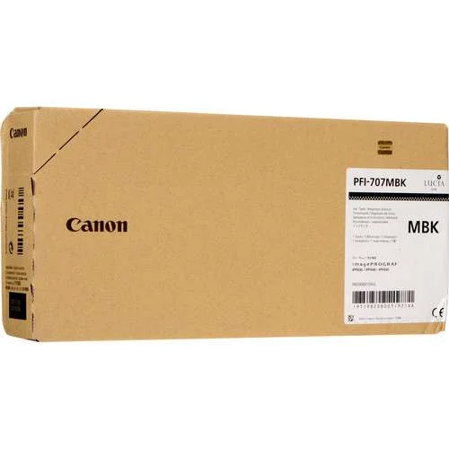 Canon Pfi-707mbk Tinteiro Original Preto Mate