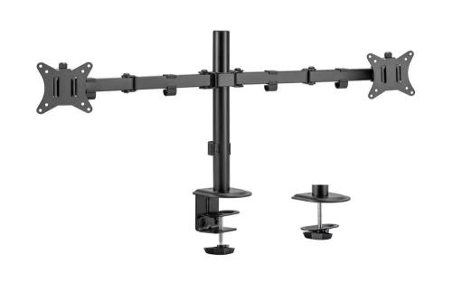 Equip Tischhalterung 17"-32"/ 2tft Je 9kg 360° Sw