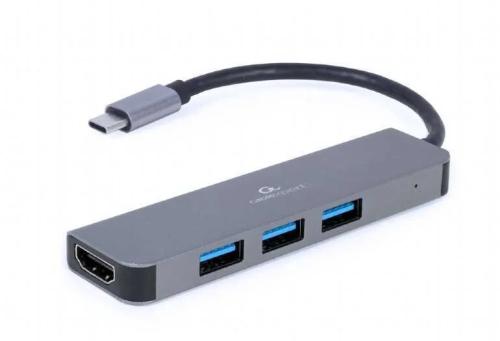 Adaptador Multi-Portas 2 em 1 Hub + Hdmi - Gembird