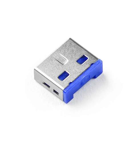 Smartkeeper Basic "Usb-A Port" Blocker Dunkelblau 6 Stk.+Key