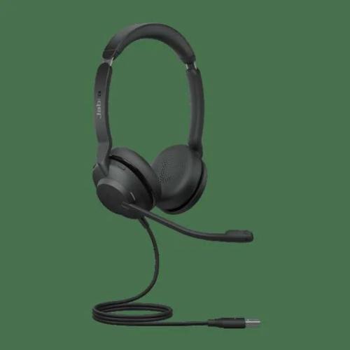 Auscultadores Headset Evolve2 30 SE MS USB-A Pret.