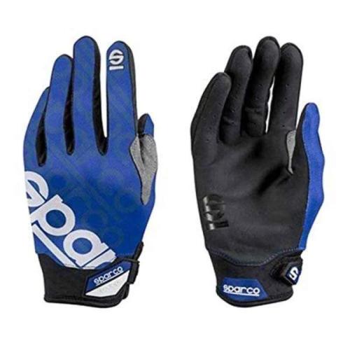 Luvas de Condução para Homens Sparco Meca 3 Azul Tamanho L