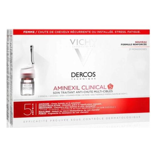 Hair Serum Dercos Aminexil Clinical 5 21x6ml