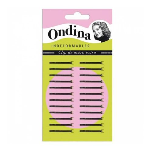 Clipes Eurostil Carton 24 2,5 cm Preto (24 pcs)