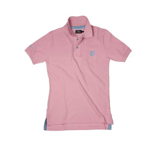 Polo de Manga Curta Homem Bobroff Cor de Rosa S