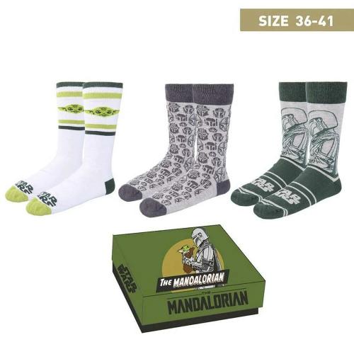 Set 3 Calcetines Mandalorian Star Wars