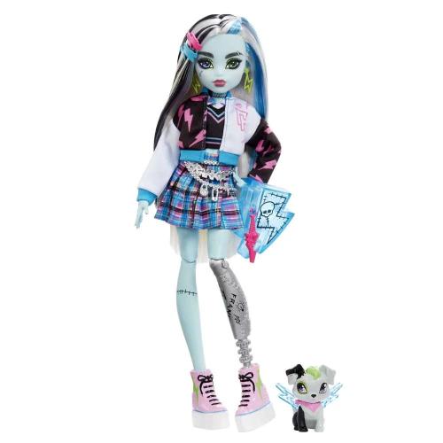 MONSTER HIGH FRANKIE STEIN DOLL WITH PET AND ACCE.