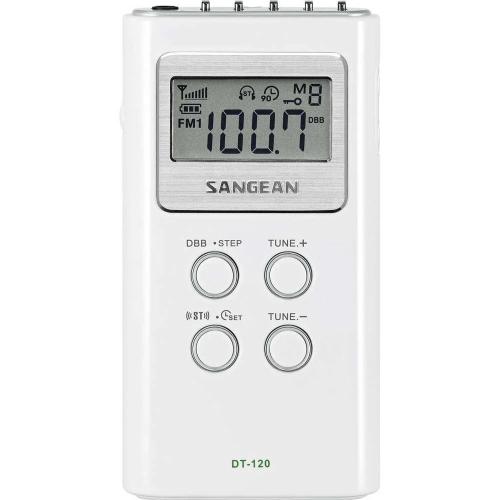 Rádio Sangean Dt120w Branco
