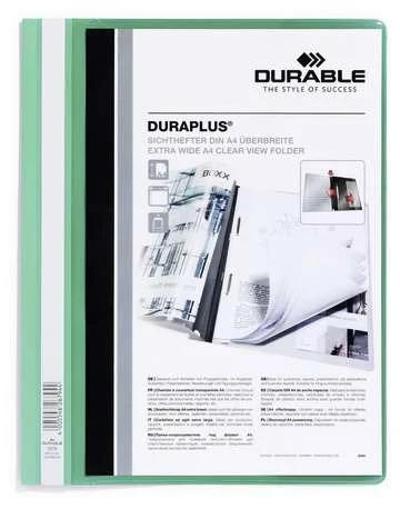 Dossier Fastener Duraplus A4 Pvc Verde Durable 25.