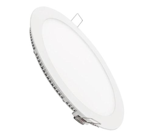 Painel LED Eco 18w 3000k Redondo Branco
