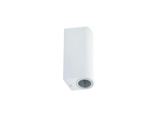 Aplique de Parede Cilindrico para 2x Lâmpadas Gu10 Branco
