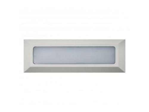 Aplique LED de Muro 1,8w 3000k Retangular Branco