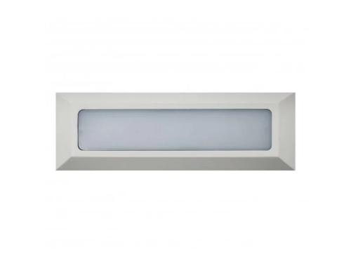 Aplique LED de Muro 1,8w 3000k Retangular Branco
