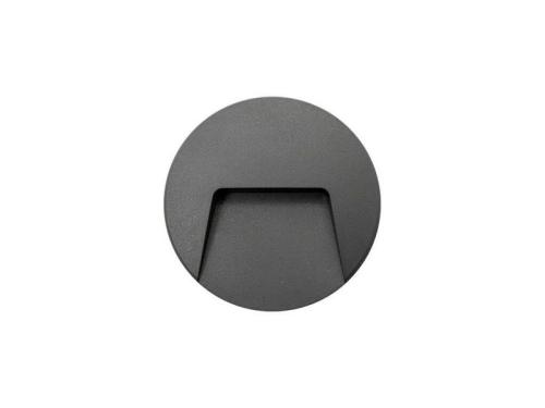 Aplique LED de Muro 3w 4000k Redondo Antracite