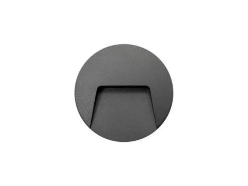 Aplique LED de Muro 3w 4000k Redondo Antracite