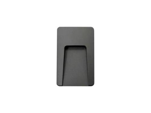Aplique LED de Muro 3w 4000k Quadrangular Antracite