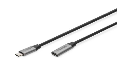 Digitus Verlängerungskabel Usb3.0/C -> C St/St 1m Schwarz