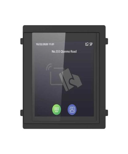 Botoneira 4" C/ Leitor de Cartões Rfid / Teclado Numérico / Códigos de Acesso - Hikvision