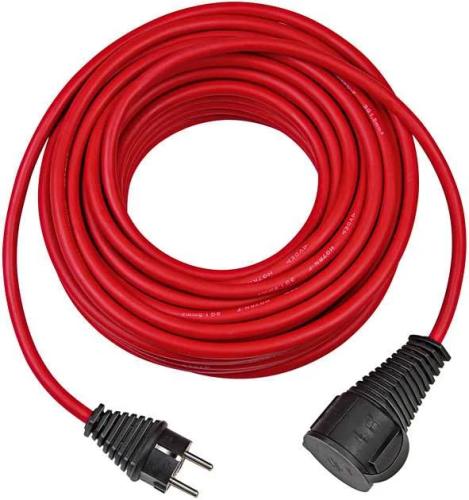 Brennenstuhl Verlängerungskabel Neopren 10m Rot Ip44