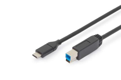 Digitus Verbindungskabel Usb Typc -> B St/St 1.8m Schwa