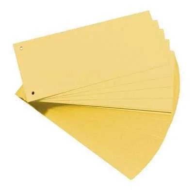 Herlitz Trennstreifen Gelb 100er
