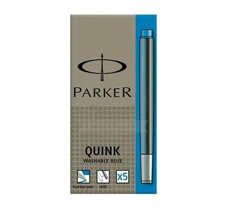 PARKER 1950383 RECARGA PARA CANETAS AZUL 5 UNIDAD.