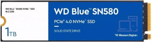 Disco SSD M.2 2280 Wdblue Sn580 1tb Tlc Nvme Pcie Gen 4.0x4 - Western Digital