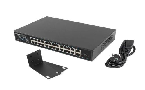 Lanberg Rsge-24p-2ge-2s-360 Network Switch Unmanaged