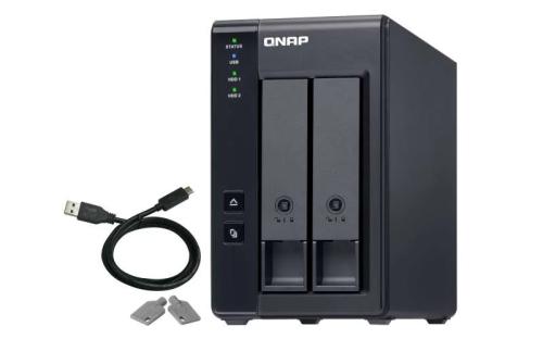 Qnap Tr-002 Caixa para Discos Rígidos Compartimen.