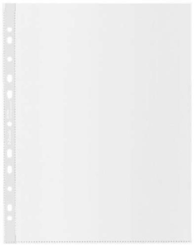 Caja 100 Fundas Polipropileno Multitaladro Reforzada Piel Naranja A4 Maxi Recycle 70 Micras Esselte