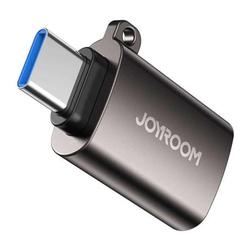 Adaptador USB macho-fêmea Type-C Joyroom (preto)