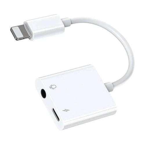 Adaptador de Áudio Lightning / 3.5 Mm (Branco)