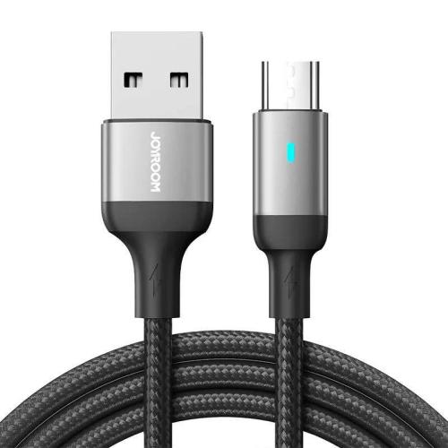 Cabo para Micro USB-A / 2.4A / 1.2m (preto)