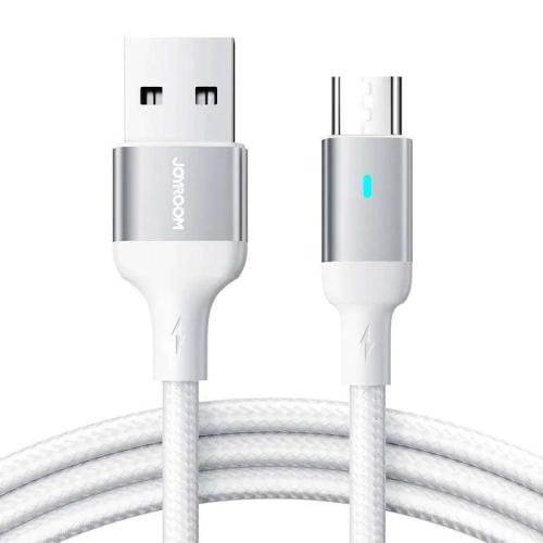 Cabo para Micro USB-A / 2.4A / 1.2m (branco)