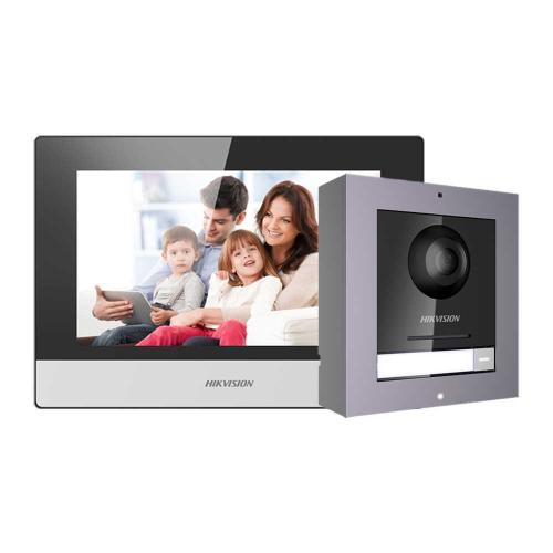 Vídeo Porteiro 7" Tátil Ip & Wi-Fi C/ Câmara 2 Mpx - Hikvision