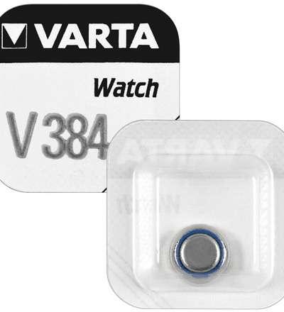Micro Pilha de Botão Varta Silver Sr41 - V384 1,5.
