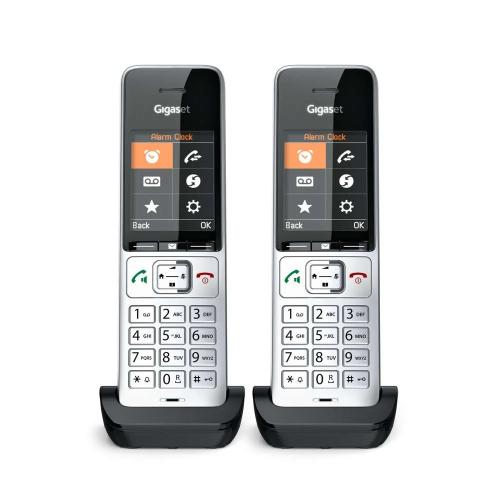 Gigaset Comfort 500 Hx Duo Silber/Schwarz