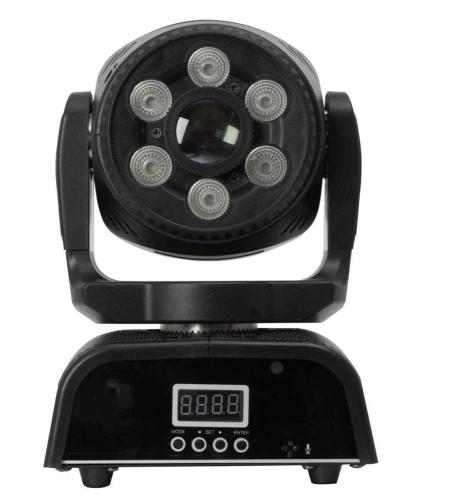 Cabeza Móvil Spot Wash LED 2 En 1
