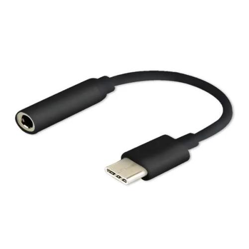 Savio Usb Type 3.1 C (M) Jack 3.5mm (F) Audio Adapter Black Ak-35/B