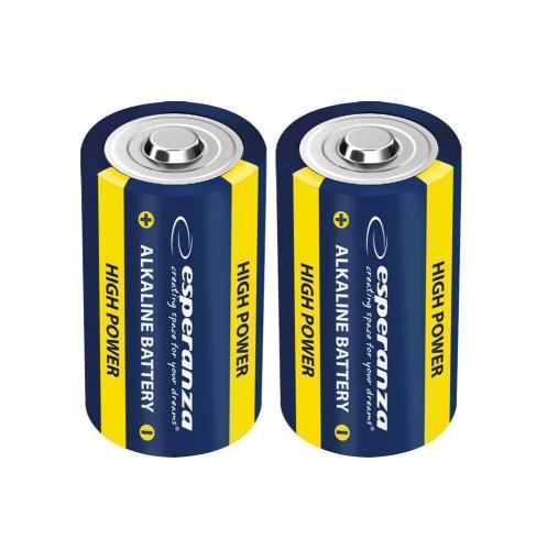 PILHAS ALCALINAS ESPERANZA C LR14 2PCS