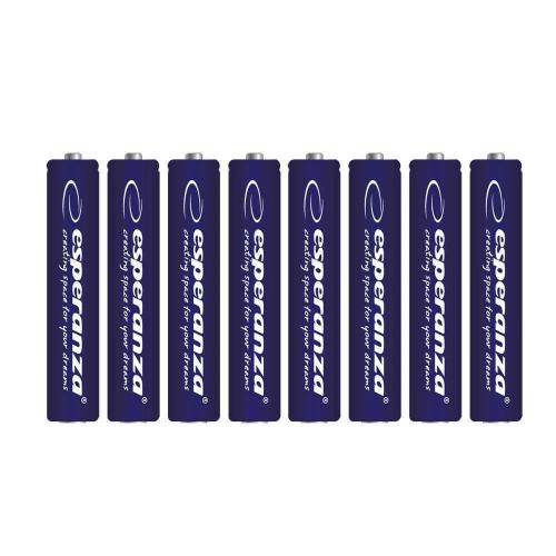 Pilhas Alcalinas Esperanza AAA 8pcs