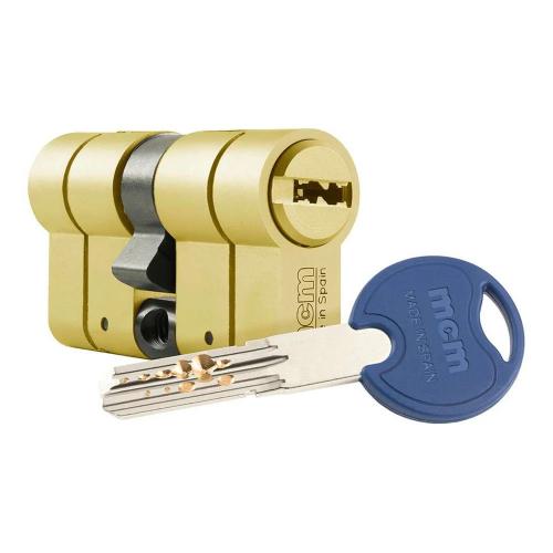 Cilindro Scx+ de Alta Segurança Anti-Rotura, Antibumping e Anti-Pick. 30-40 Latão e Embraiagem Dupla