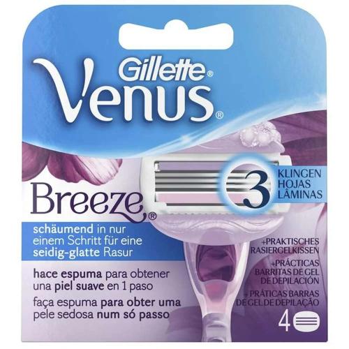 Gillette Venus Rec Breeze Pack 4