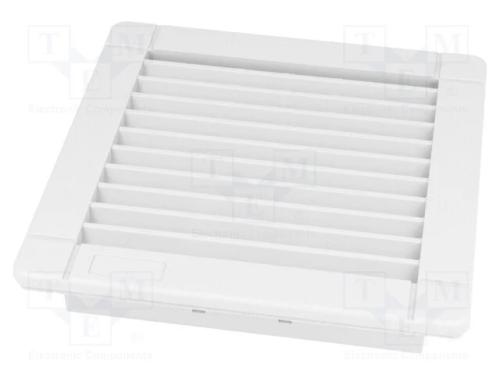 Capa, Abe: 131x125mm, D: 22mm, Ip54, Montagem: Trava, Ral 7035