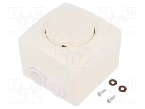 Regulador, Velocidade, 230vac, 460w, 2,5a, 82x82x65mm