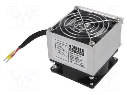 Com Ventilador, de Aquecimento, 200w, 230vac, Ip20, 80x83x90mm