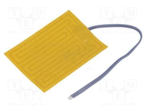 Folha de Aquecimento, 12w, 110x77x0,115mm, 12vdc