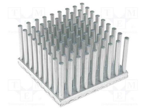 Dissipador de Cal, Led, L: 32mm, W: 32mm, H: 20mm, 3,7k/W