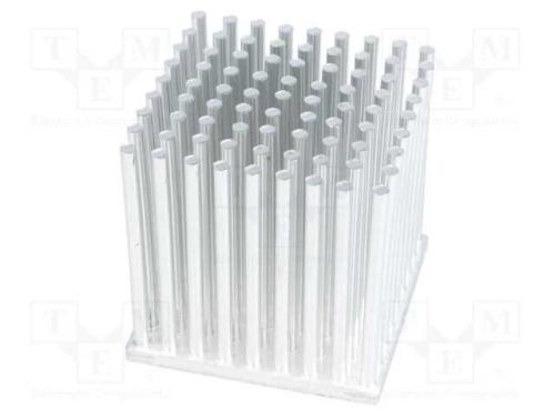Dissipador de Cal, Led, L: 50mm, W: 50mm, H: 50mm, 4,05k/W