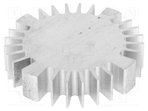 Dissipador de Cal, Led, : 70mm, H: 15mm